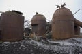 Abandoned whaling station - Deception Island - Antarctica