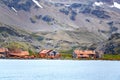 Abandoned whaling station Stromness, South Georgia. No trespassing the station. Lost place.