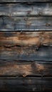 Abandoned wood surface, juxtaposed with gritty concrete wall texture in artistic harmony Royalty Free Stock Photo