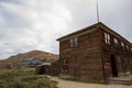 Abandoned wooden buildings in Old West ghost town Bodie, California Royalty Free Stock Photo