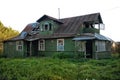 Abandoned wooden house Royalty Free Stock Photo