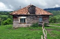 Abandoned wooden house in Transylvania, Romania Royalty Free Stock Photo