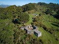 Abandoned WWII Bunkers, Decaying On Country Hill Royalty Free Stock Photo