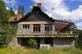 Abandonned hotel in Belis-Fantanele resort, Ocidental Carpathians, Romania, Europe.