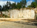 Abandonned stone pit in Istria