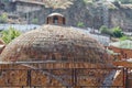 Abanotubani - ancient district of Tbilisi, Georgia, known for it Royalty Free Stock Photo