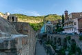 Abanotubani is the ancient district of Tbilisi, Georgia, known for sulfuric baths Royalty Free Stock Photo
