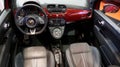 Abarth Fiat 500 interior