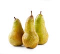 Abate Fetel Pears Isolated on White