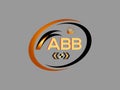ABB letter logo Design. ABB Simple and modern monogram logo. Abstract Alphabet vector Design Royalty Free Stock Photo