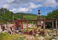 Abbadia San Salvatore, Siena, Italy: the abandoned mercury mine