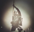 Abbath live concert 2016 black metal band Royalty Free Stock Photo