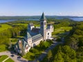 Abbaye de Saint Benoit du Lac, Quebec QC, Canada Royalty Free Stock Photo