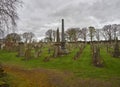 The Abbey Burial ground at Arbroath, originally for the Monks, but then taken over by the General populace in the 17th Century.