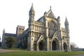 Abbey church and cathedral, St Albans Royalty Free Stock Photo