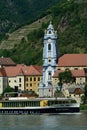 Abbey Church of Durnstein, Wachau, Austria Royalty Free Stock Photo