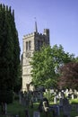 The Abbey Church of St Mary and St Helena in the village of Elstow