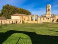 Abbey de la Sauve-Majeure, Route to Santiago de Compostela, France, UNESCO Royalty Free Stock Photo