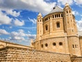 Abbey of Dormition Church of the Cenacle on mount Zion, Israel.