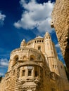 Abbey of Dormition Church of the Cenacle on mount Zion, Israel.