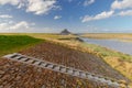 Abbey fortress Mont Saint Michel.