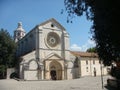 Abbey of Fossanova in the Latium in Italy. Royalty Free Stock Photo