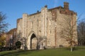 The Abbey Gateway in St. Albans Royalty Free Stock Photo