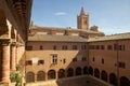 Abbey of Monte Oliveto Maggiore Royalty Free Stock Photo