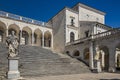 The Abbey of Montecassino, in Cassino, Italy Royalty Free Stock Photo