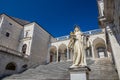 The Abbey of Montecassino, in Cassino, Italy Royalty Free Stock Photo