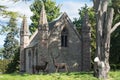 Abbey on Moot Hill in Scotland