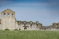 Abbey of the Most Holy Trinity in Venosa. View of unfinished church. Basilicata region, Italy