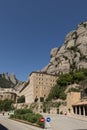 Abbey of the Mother of God in Montserrat - a male Benedictine monastery, located in the Montserrat massif in Catalonia, 40 km
