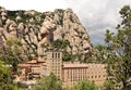 Benedictine monastery in Montserrat, Spain Royalty Free Stock Photo