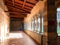 Abbey of Piona, interior courtyard and cloister