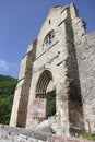 Abbey in Saint-Jean-d` Aulps, Haute-Savoie, French Alps Royalty Free Stock Photo