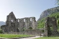 Abbey of Saint-Jean-d` Aulps, Haute-Savoie, French Alps Royalty Free Stock Photo