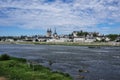 Abbey Saint-Laumer in Blois. Chateau of the Loire Valley. France Royalty Free Stock Photo