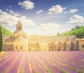 Abbey Senanque and Lavender field, France