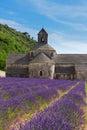 Abbey Senanque and Lavender field, France