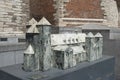 Abbey of Sint-Truiden: architectural model Royalty Free Stock Photo