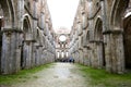 Abbey of St. Galgano, Tuscany Royalty Free Stock Photo