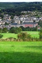 Abbey of Stavelot in the Belgian Ardennes Royalty Free Stock Photo