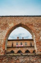 Abbiategrasso Visconti Castle, built in 1382 by Gian Galeazzo Visconti above a pre-existing 13th-century fortification