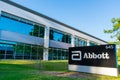 Abbott Laboratories sign near company office in Silicon Valley. Abbott Laboratories is an American health care company