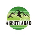 ABBOTTABAD Pakistan badge. round Pakistan logo. Vector illustration.