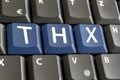 Abbreviation THX on computer keyboard