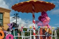 Abby Cadabby in Halloween Sesame Street Party Parade at Seaworld 4 Royalty Free Stock Photo