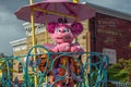 Abby Cadabby in Sesame Street Party Parade at Seaworld 25 Royalty Free Stock Photo