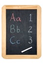 ABC/123 blackboard